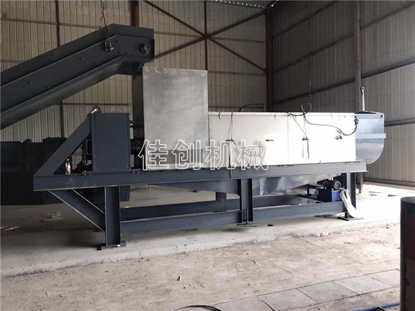 果蔬尾菜處理現(xiàn)場(chǎng)